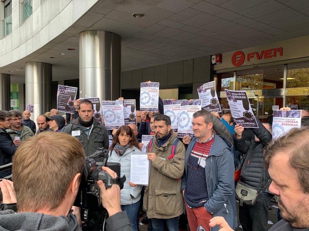 Otras ocho jornadas de huelga en el Metal de Bizkaia en noviembre y diciembre
