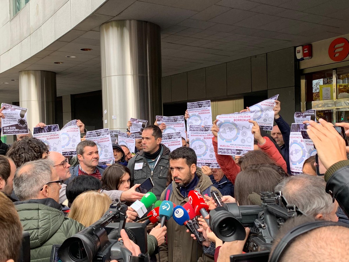 Otras ocho jornadas de huelga en el Metal de Bizkaia en noviembre y ...