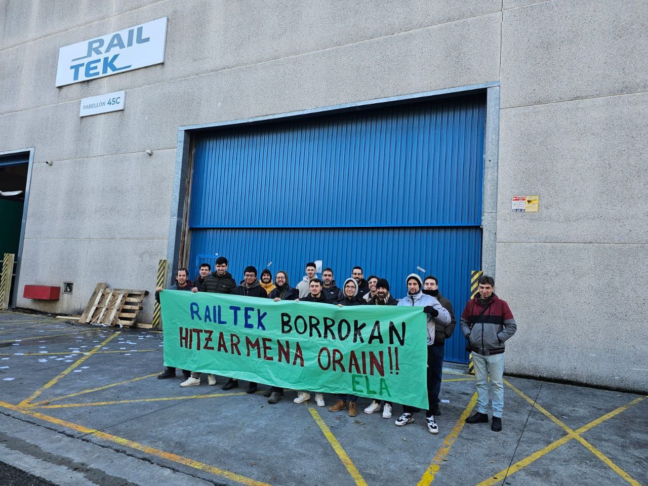 La sexta jornada de huelga ha vuelto a tener un amplio seguimiento