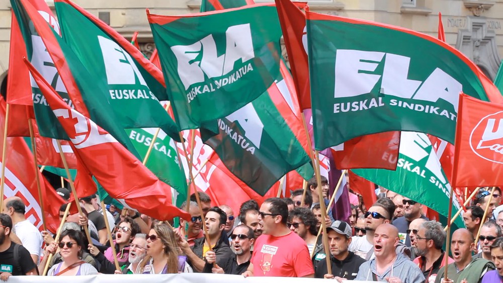 Las fábricas paradas, las calles abarrotadas, y los/as trabajadores/as empoderados #Landeia