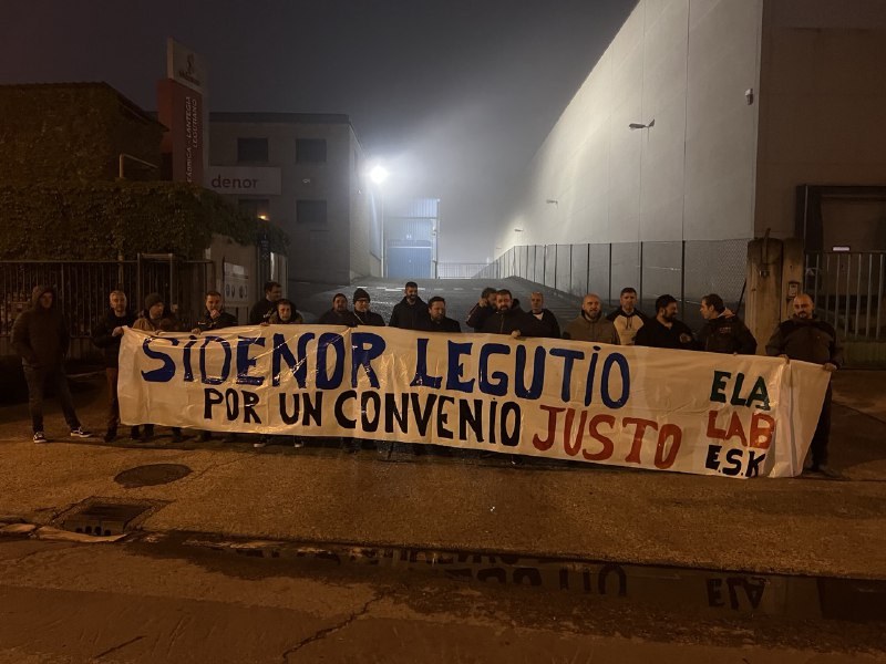Logran parar la producción en el primer día de huelga