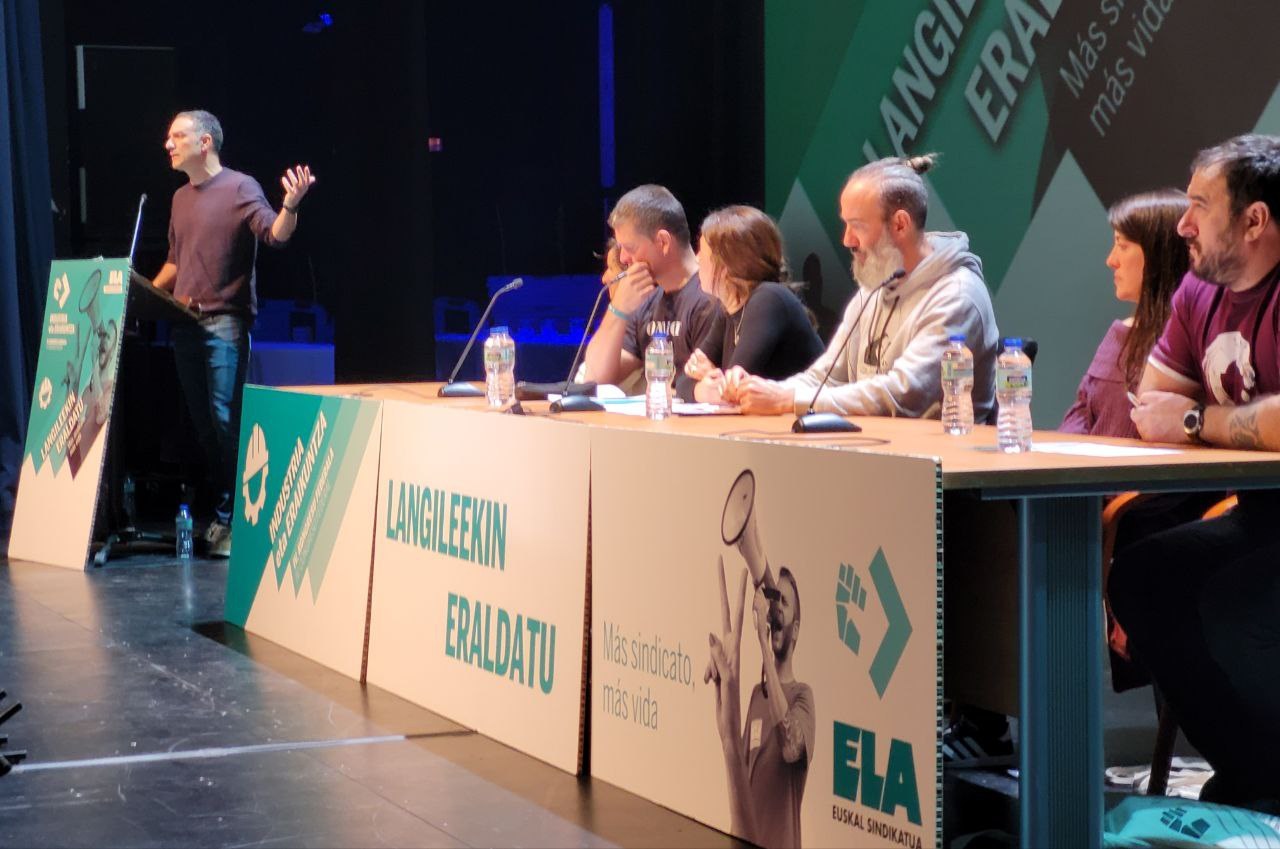Mitxel Lakuntza: “Queremos dejarlo claro: ELA no parará hasta conseguir un salario mínimo propio”
