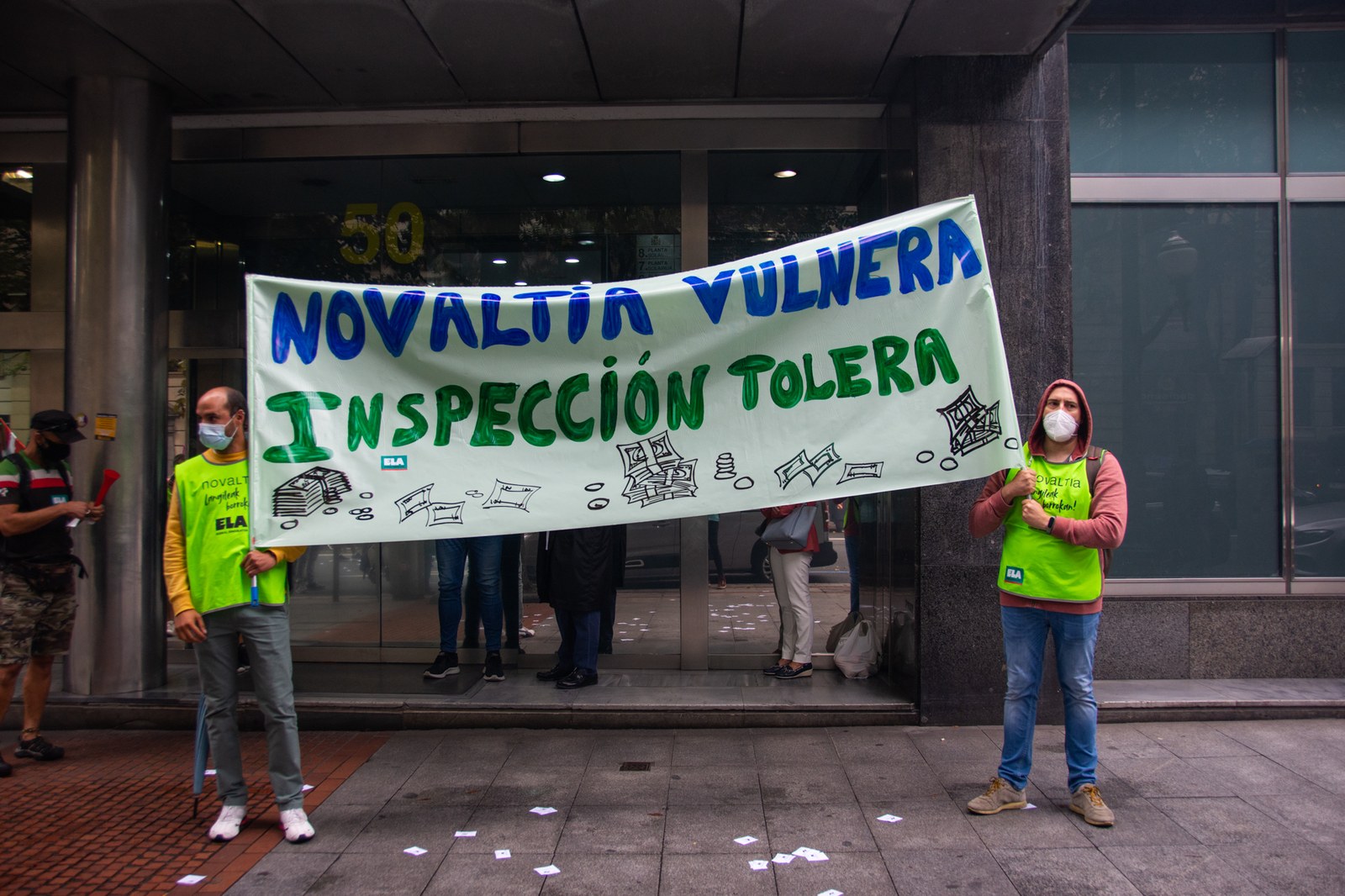 Novaltia cumple 900 días en huelga Novaltia cumple 900 días en huelga