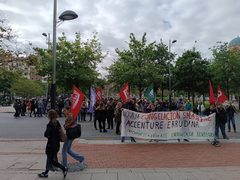 Primer día de huelga de esta semana para recuperar el poder adquisitivo perdido