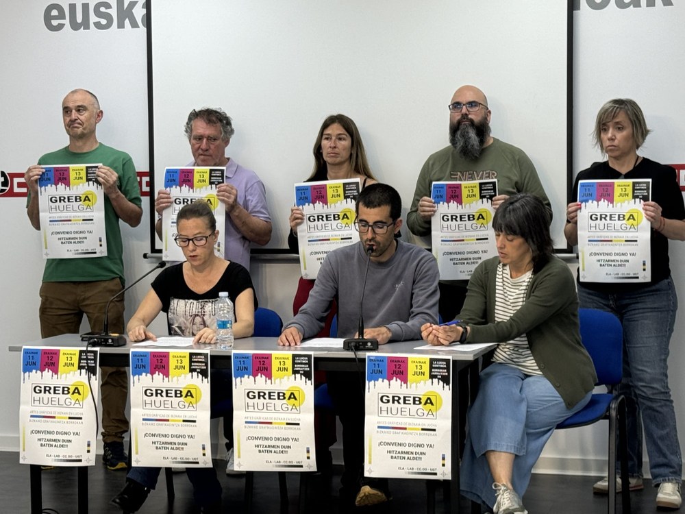 Tres jornadas más de huelga en junio