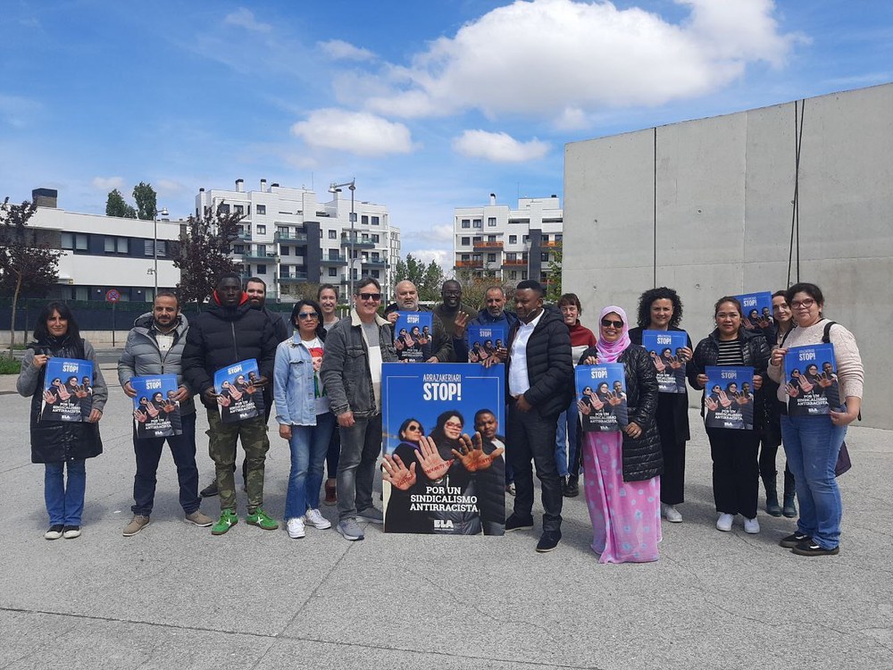 ELA busca activar 1.500 secciones sindicales en la lucha contra el racismo en el mundo laboral