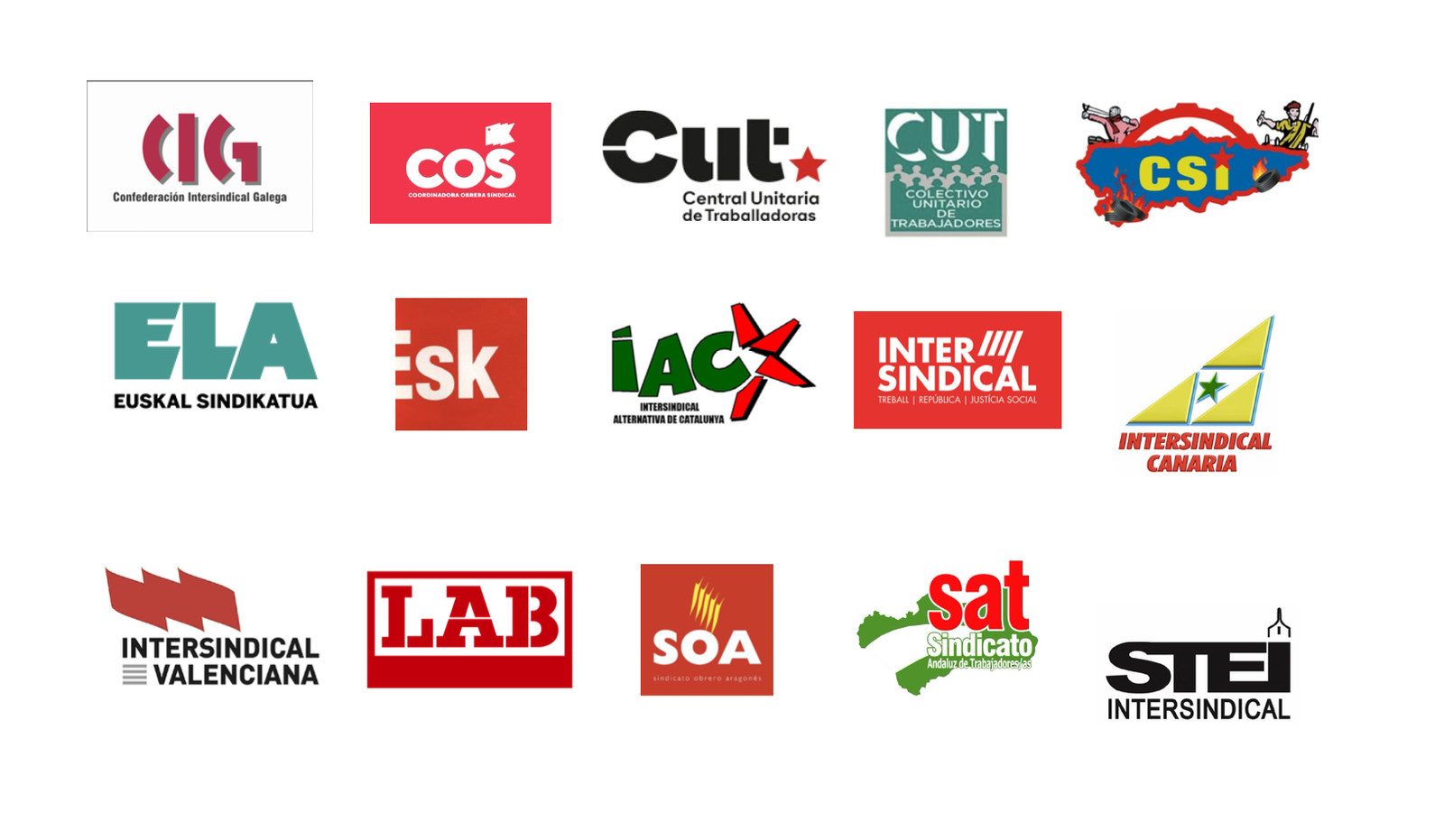 El sindicalismo transformador rechaza la propuesta de la reforma laboral del Gobierno del Estado español El sindicalismo transformador rechaza la propuesta de la reforma laboral del Gobierno del Estado español