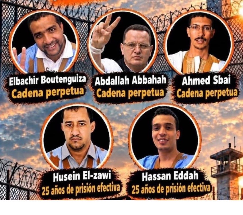 ELA exige la liberación de los presos políticos saharauis de Gdeim Izik