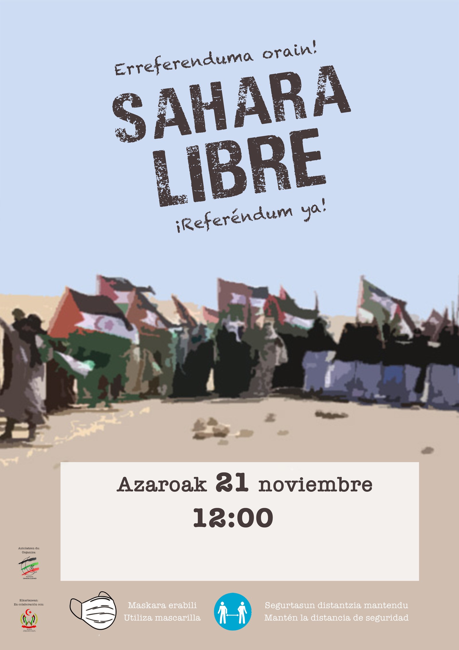 ELA expresa su solidaridad con el pueblo saharaui y el Frente Polisario ELA expresa su solidaridad con el pueblo saharaui y el Frente Polisario
