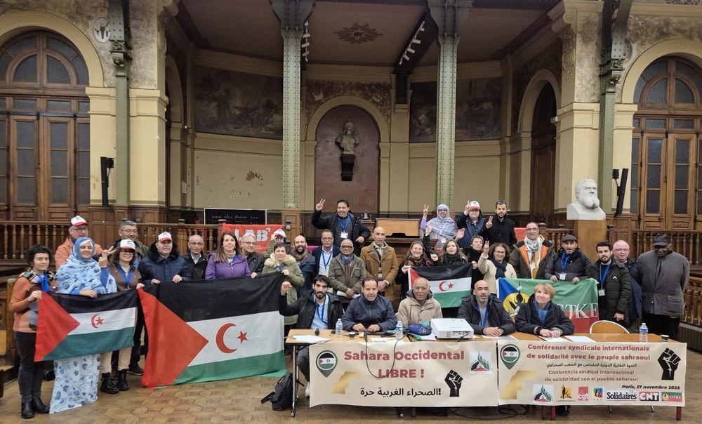 ELA ha participado en la Conferencia Sindical Internacional de solidaridad con el pueblo saharaui