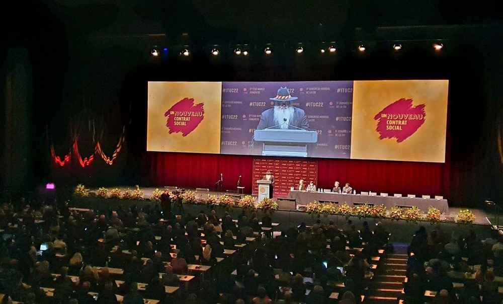 ELA participa en el 5º Congreso de la Confederación Sindical Internacional (CSI) en Australia