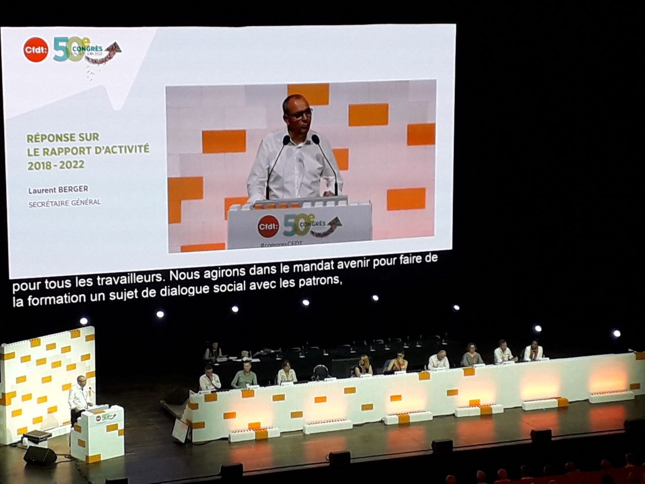 ELA participa en el 50º Congreso del sindicato CFDT ELA participa en el 50º Congreso del sindicato CFDT