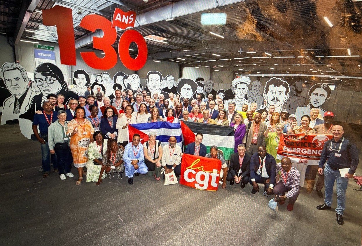 ELA participa en el 54 Congreso de la CGT en Francia
