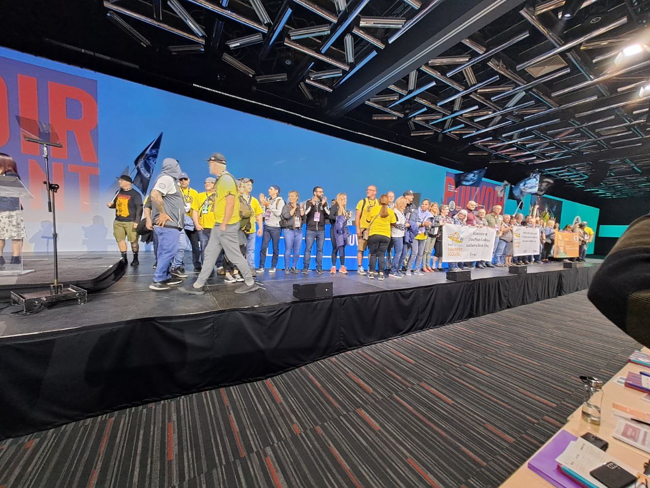 ELA participa en el 67º Congreso de la Confederación de Sindicatos Nacionales de Quebec ELA participa en el 67º Congreso de la Confederación de Sindicatos Nacionales de Quebec