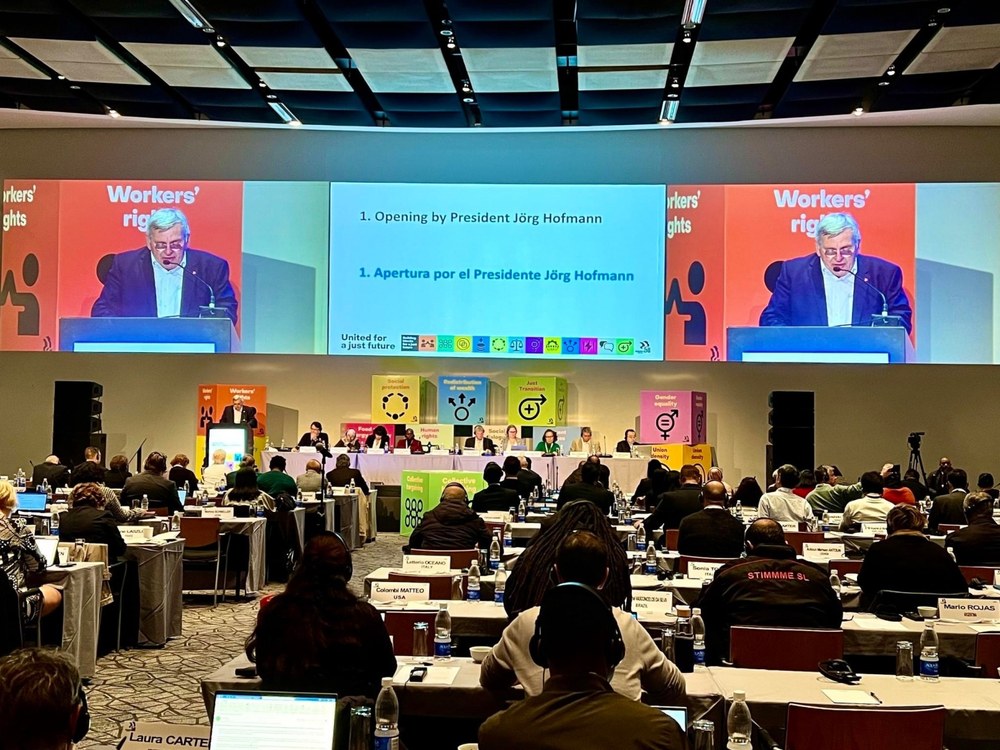 ELA participa en el encuentro de  IndustriALL Global Union en Ciudad del Cabo