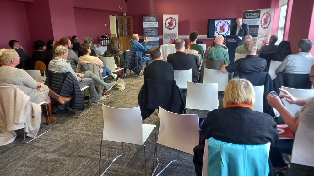 ELA participa en el encuentro organizado por la plataforma Trade Unionist for a New and United Ireland en Belfast ELA participa en el encuentro organizado por la plataforma Trade Unionist for a New and United Ireland en Belfast