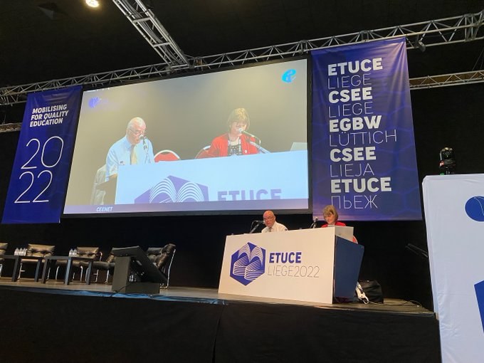 ELA participa en la conferencia de ETUCE-CSEE