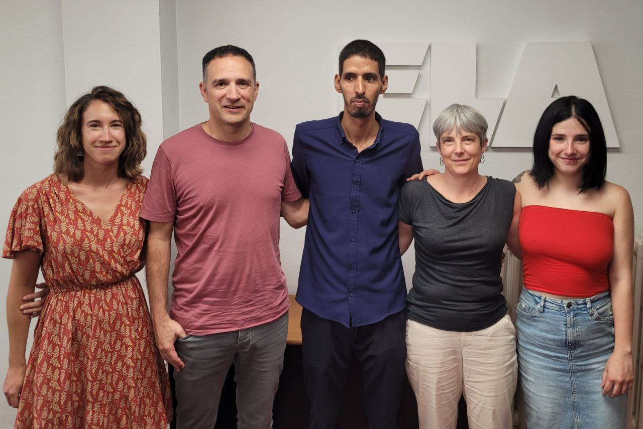 ELA recibe la visita del sindicato saharaui UGTSARIO ELA recibe la visita del sindicato saharaui UGTSARIO