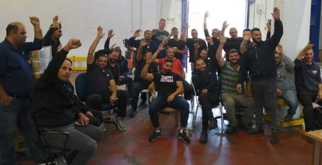 ELA se solidariza con trabajadores palestinos en huelga en Cisjordania ELA se solidariza con trabajadores palestinos en huelga en Cisjordania