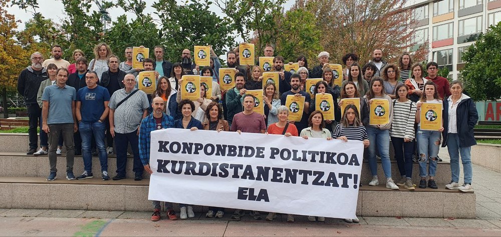 ELA pide una solución política para la cuestión Kurda ELA pide una solución política para la cuestión Kurda