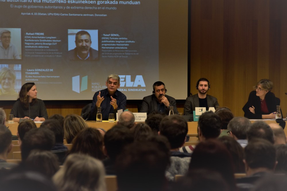 "La extrema derecha está marcando la agenda política" #Indarbetean