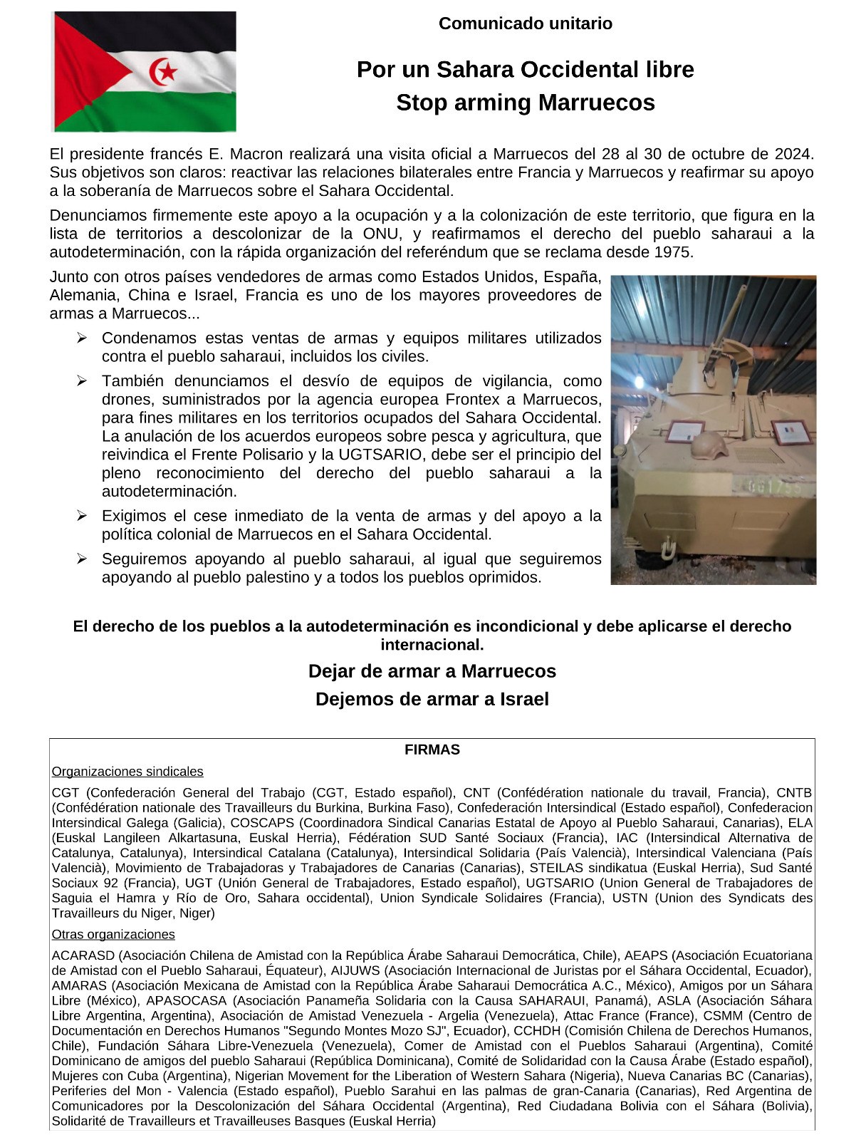 Por un Sahara libre Por un Sahara libre