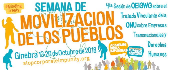 Por un tratado vinculante contra la impunidad de las transnacionales