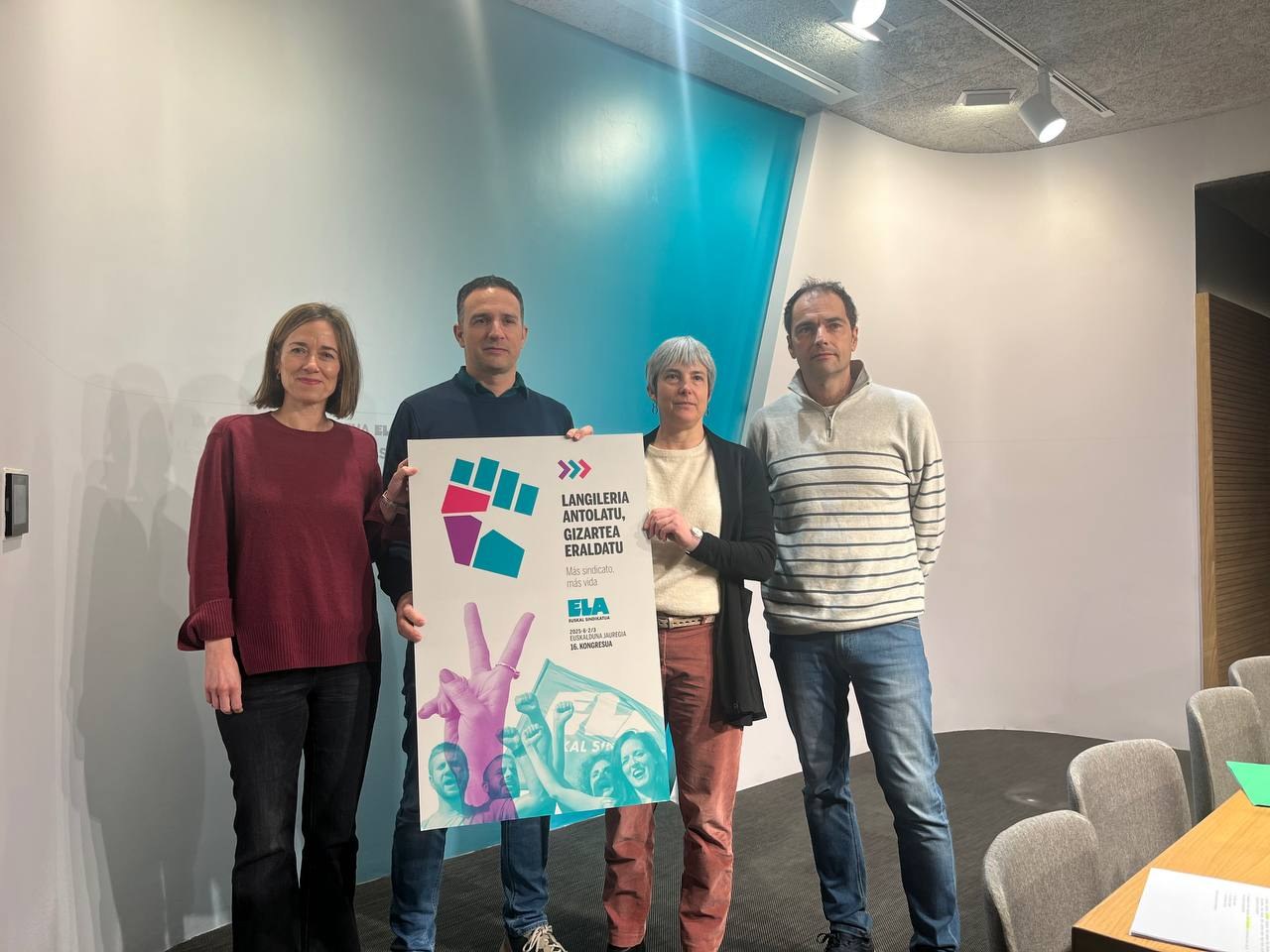 Langileria antolatu, gizartea eraldatu