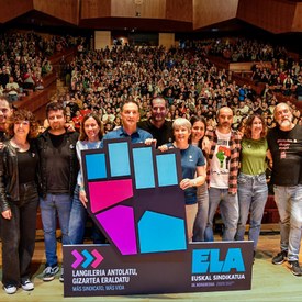 Mitxel Lakuntza: "ELA advierte de que no hay democracia si no se respeta el derecho de sindicatos y otros agentes sociales a incidir en política" Mitxel Lakuntza: "ELA advierte de que no hay democracia si no se respeta el derecho de sindicatos y otros agentes sociales a incidir en política"