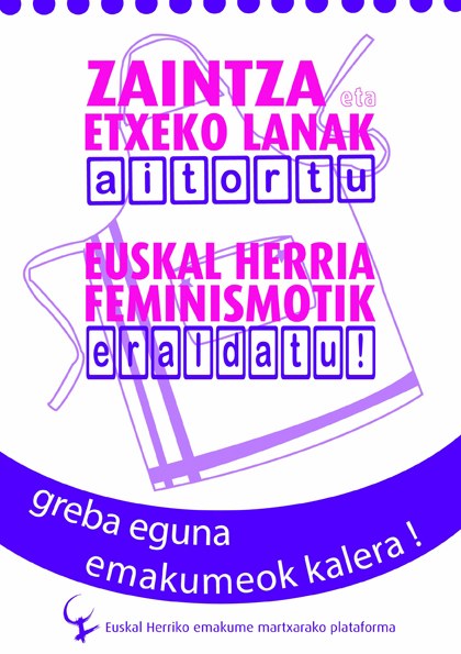 La Marcha Mundial de Mujeres de Euskal Herria se suma a la huelga general
