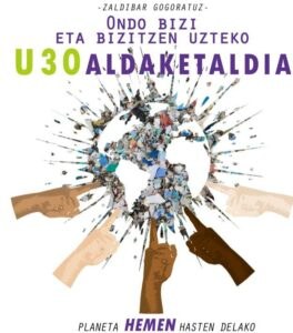 El 30 de enero, Aldaketaldia, un día para movilizarse recordando el aniversario de Zaldibar y frente a la emergencia ecológica