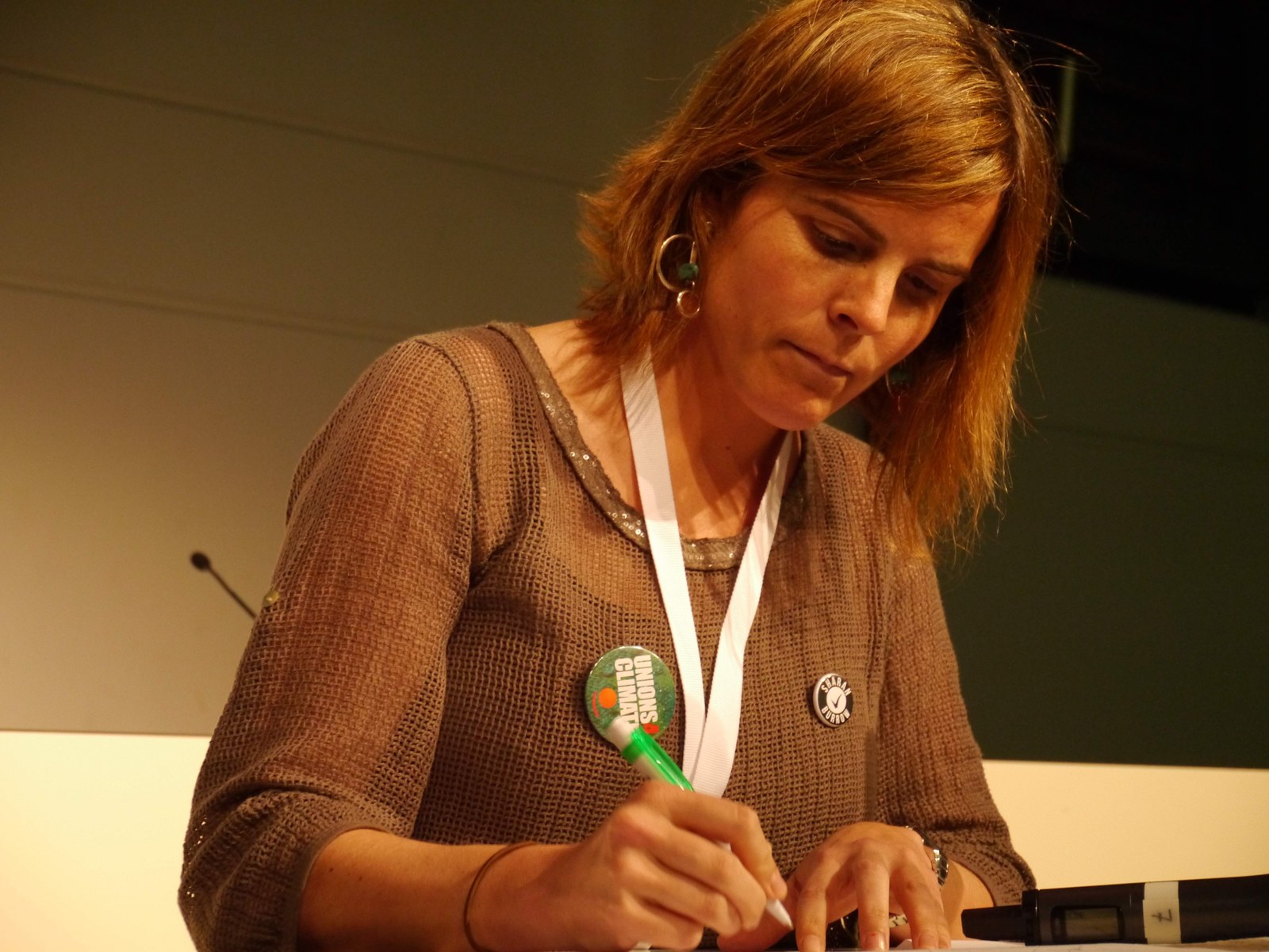 ELA firma en Berlin el compromiso kontra el cambi climático