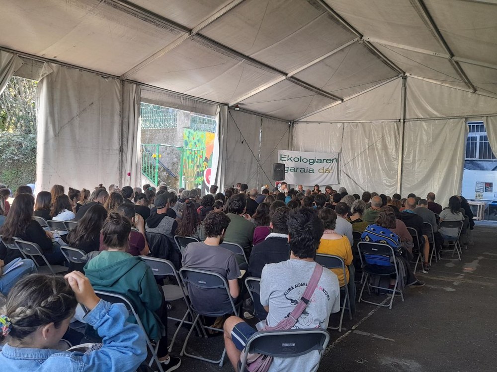 ELA ha participado en la Ekotopaketa celebrada bajo el lema “La última crisis, nuestro momento”