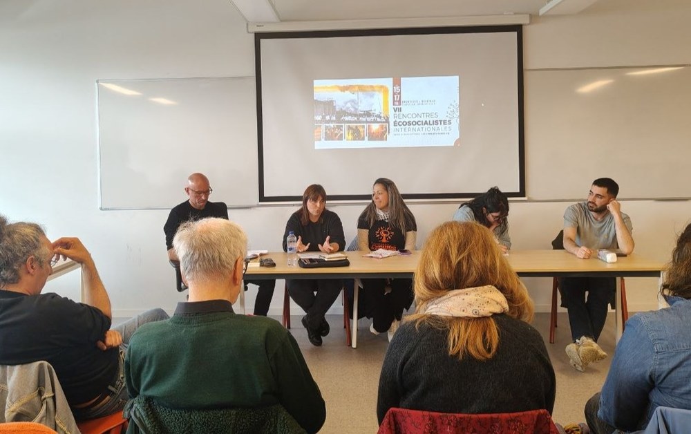 ELA ha participado en los Encuentros Internacionales Ecosocialistas junto a sindicalistas y activistas de todo el mundo