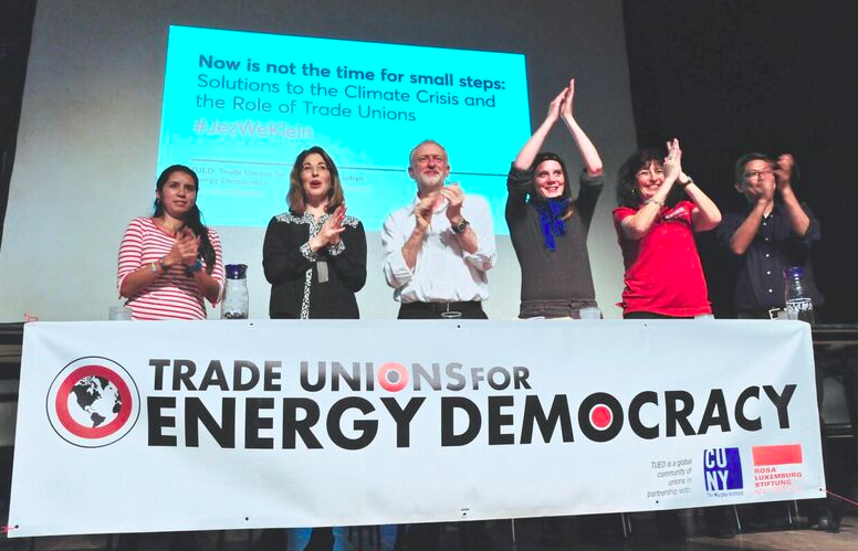 ELA participa en la red internacional de sindicatos TUED