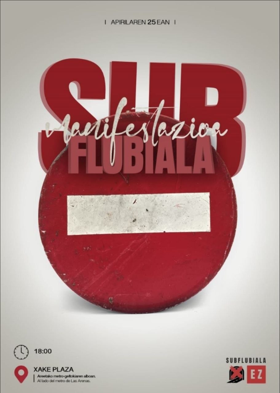 ELA se adhiere a la manifestación contra la subflubial