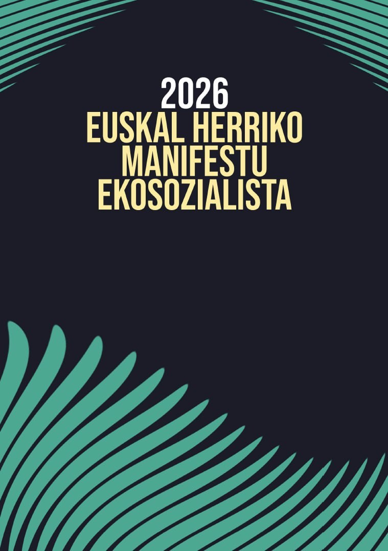 ELA se ha adherido al Manifiesto Ecosocialista de Euskal Herria