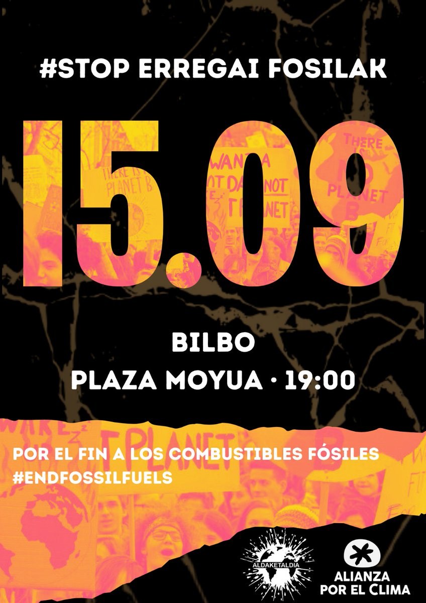 ELA se une a la lucha en la semana mundial contra los combustibles fósiles ELA se une a la lucha en la semana mundial contra los combustibles fósiles