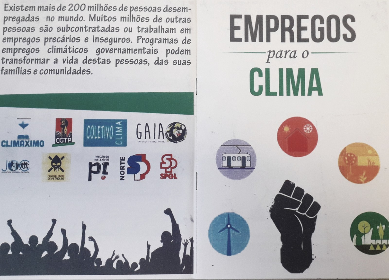 Empleos climáticos, alternativa al futuro del empleo y del planeta