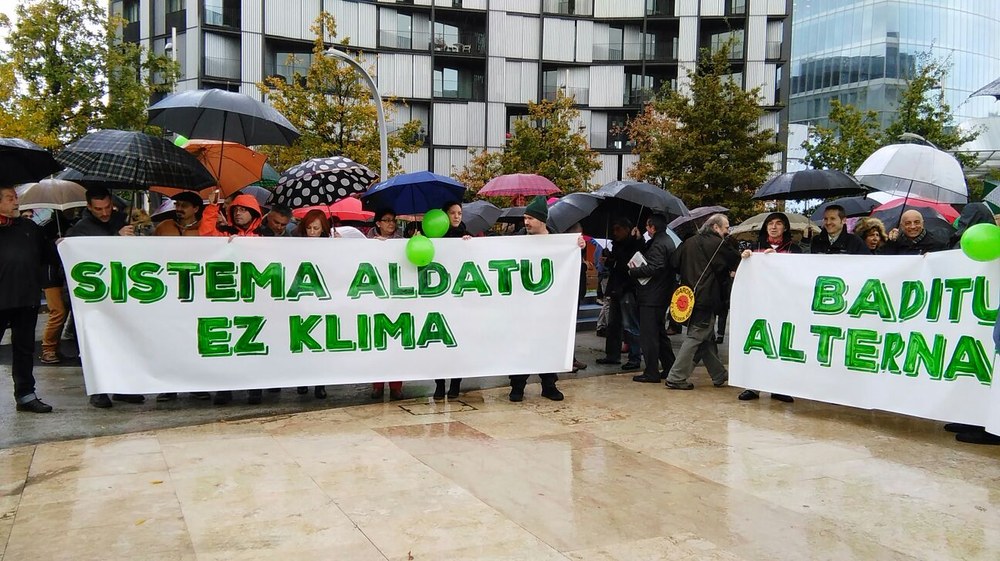 Tenemos alternativas! Cambiemos el sistema, no el clima