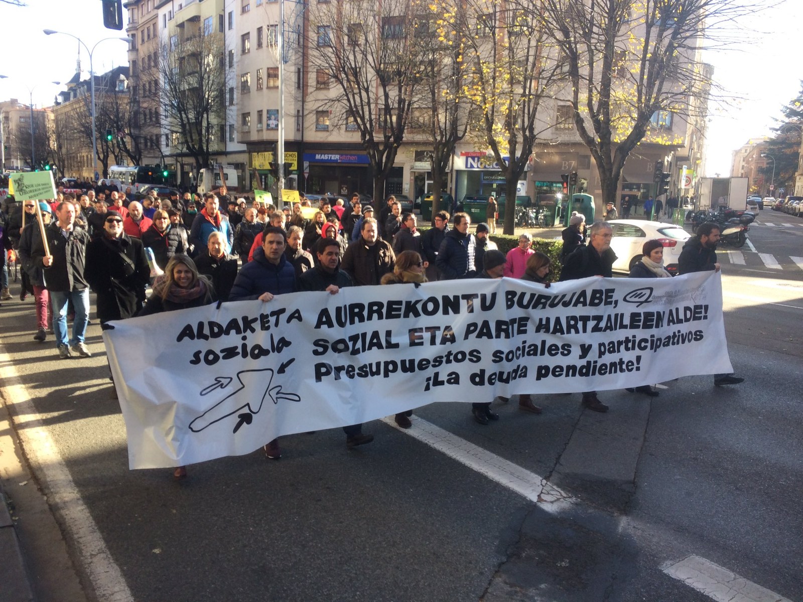 “Estos no son los presupuestos que necesita Navarra”