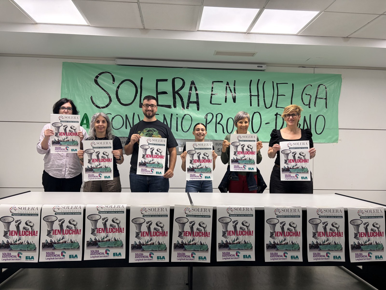 Convocan tres jornadas de huelga en abril para alcanzar un convenio de empresa