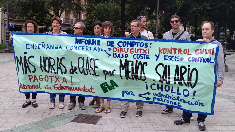 Educación Concertada: el escaso control y menor coste recae sobre la plantilla