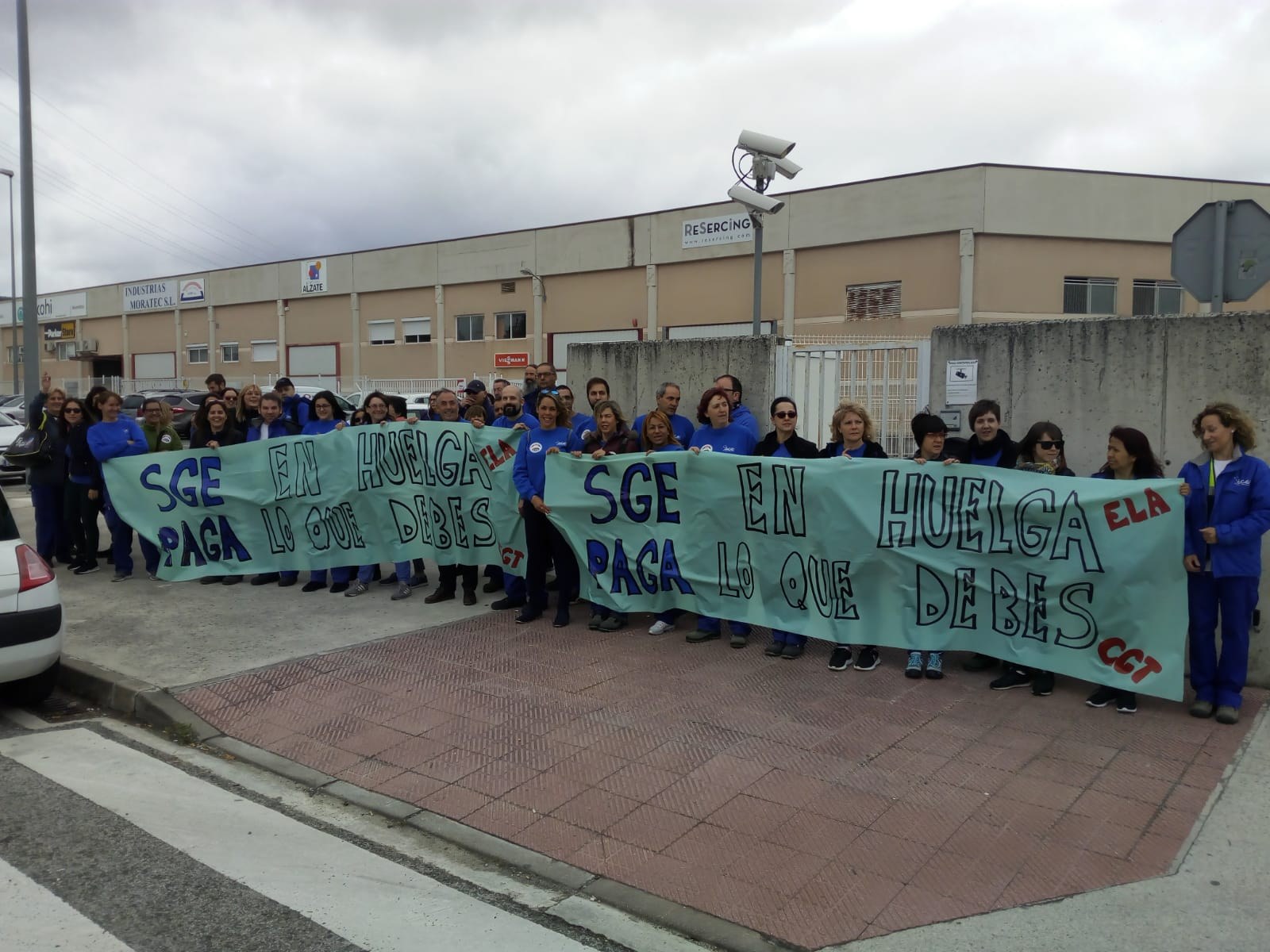 El Comité de empresa de SGE convoca paros y movilizaciones para esta semana