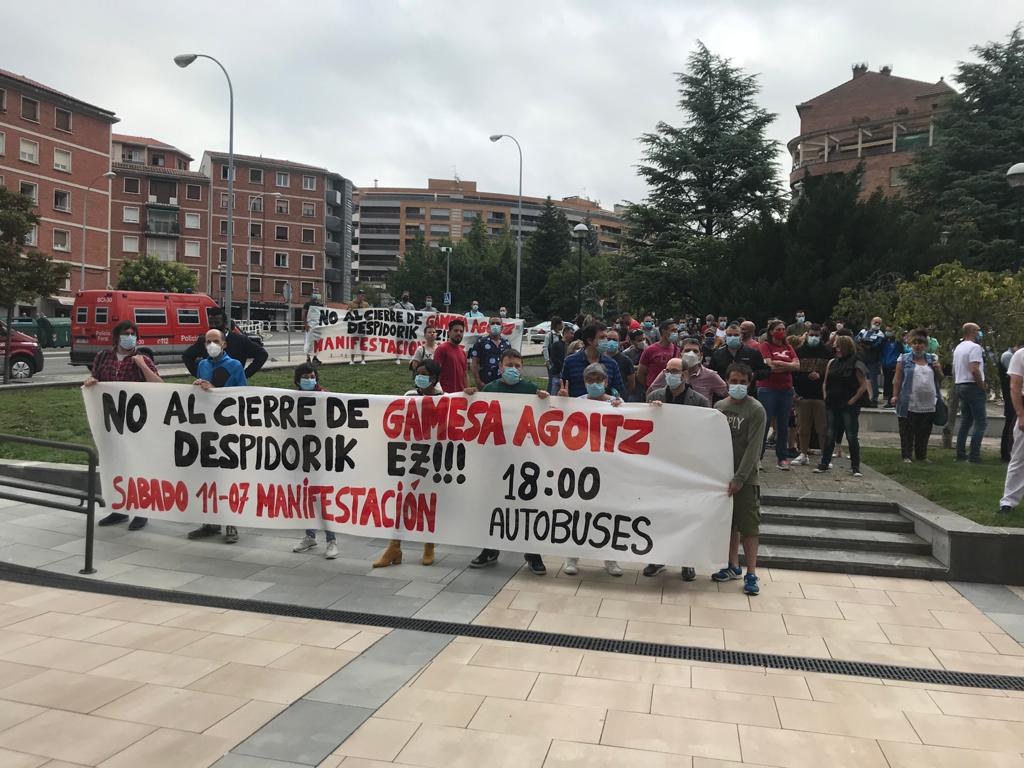 El Comité de Empresa se reune con Gobierno de Navarra para exigirle implicación en su lucha contra el cierre de Siemens Gamesa Aoiz