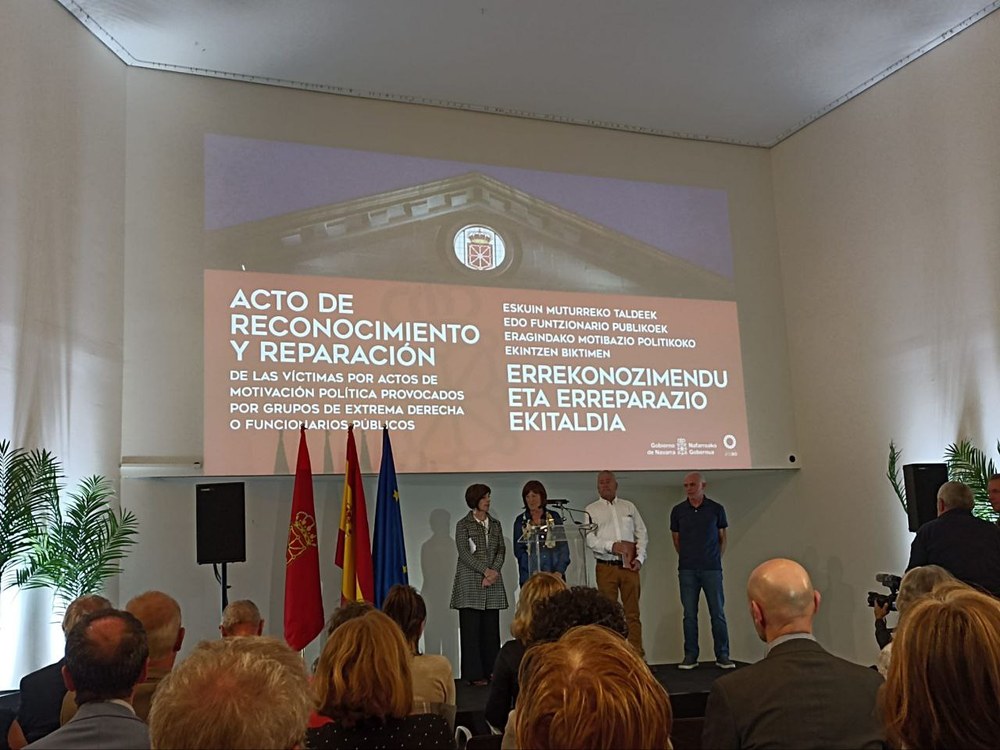 ELA aplaude el primer reconocimiento oficial a 12 víctimas Navarra