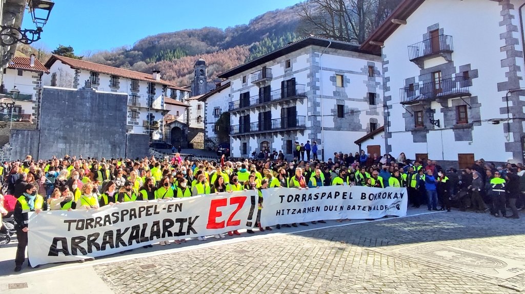 ELA considera que se ha perdido una oportunidad para conseguir un convenio mejor en Torraspapel de Leitza