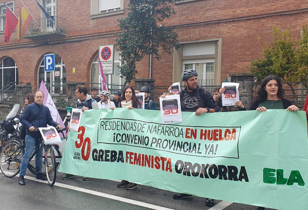 ELA denuncia el sistema de cuidados privatizado y precarizado que recae sobre las mujeres