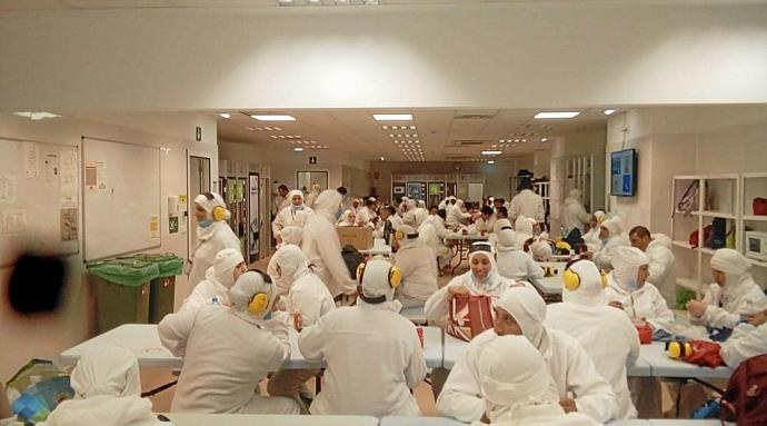 ELA exige la paralización de Uvesa (Tudela) tras la detección de 175 positivos por Covid19