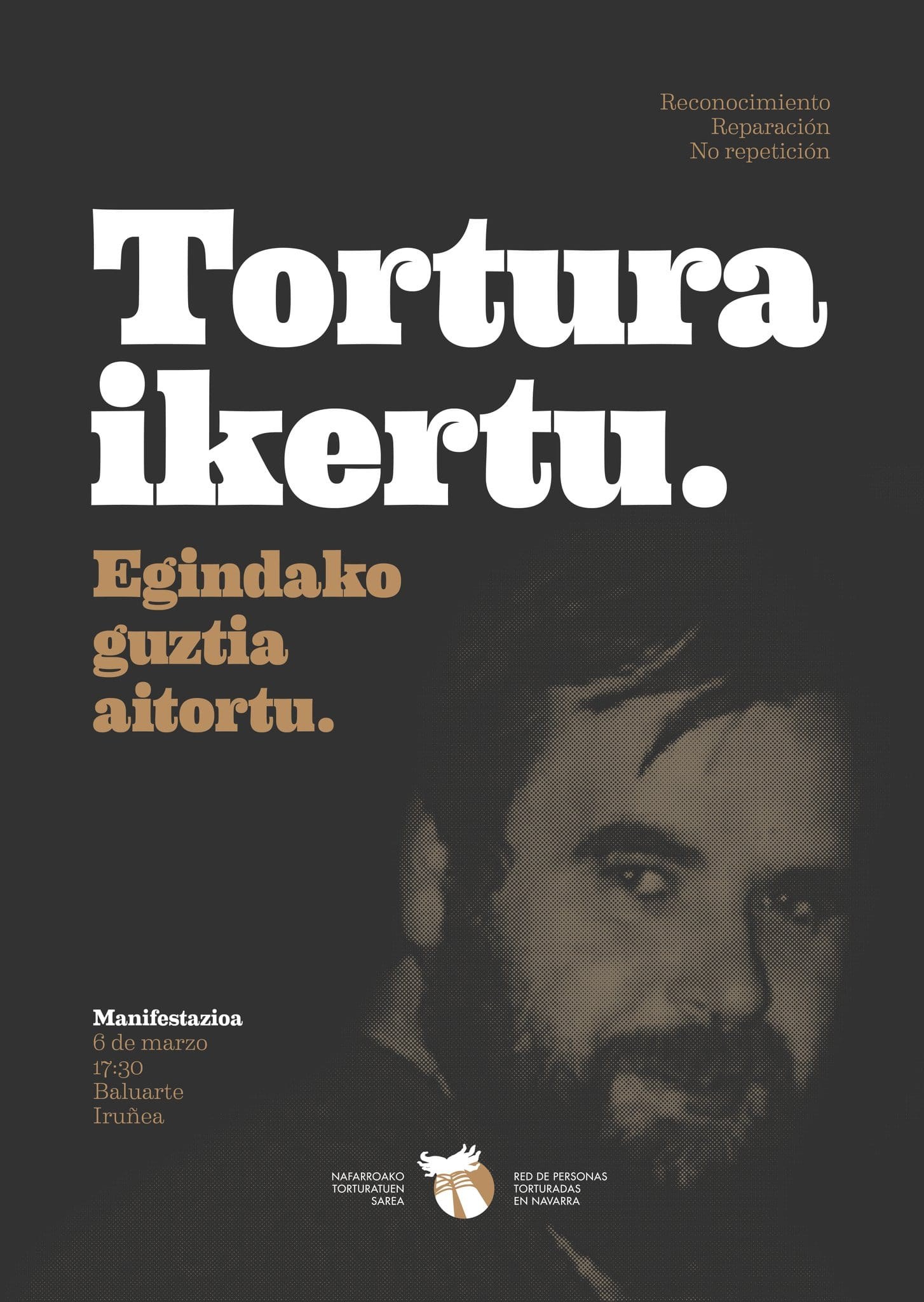 ELA llama a participar en la manifestación del 6 de marzo para que se investigue la tortura